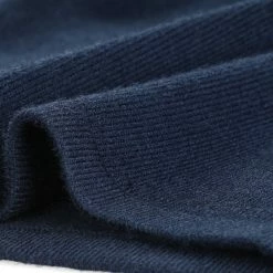 Allegra K Women's Rainbow Cuffs Knitwear Slim Fit Work Office Scalloped V Neck Ribbed Sweater Top