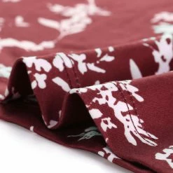 Allegra K Pleated Loose Retro Floral Long Sleeve Top 27 Allegra K Pleated Loose Retro Floral Long Sleeve Top