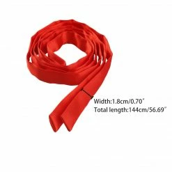 Allegra K Adjustable Self Tie Bowtie Bowknot For Women Men Solid Color Light Purple