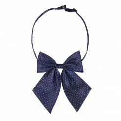 Allegra K Accessories Dots Pre-Tied Bowknot Bow Tie For Women Men Bowtie Adjustable Strap