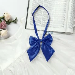 Allegra K Accessories Adjustable Solid Color Pre-tied Bowknot Uniform Bow Tie For Women Men Costume Accessory