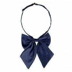 Allegra K Accessories Adjustable Solid Color Pre-tied Bowknot Uniform Bow Tie For Women Men Costume Accessory