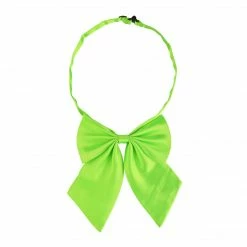 Allegra K Accessories Adjustable Solid Color Uniform Pre-tied Bowknot Halter Neck Bow Tie For Women