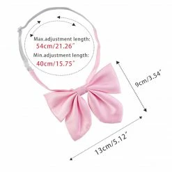 Allegra K Accessories Women‘s Pre-tied Solid Color Bowknot Bowties School Uniform Bow Tie