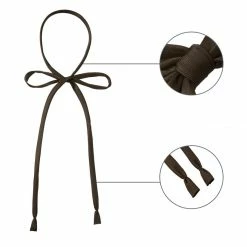 Allegra K Accessories Solid Color Bowtie Bowknot For Women Men Self Tie Bow Ties Adjustable