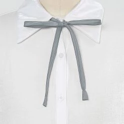 Allegra K Accessories Solid Color Bowtie Bowknot For Women Men Self Tie Bow Ties Adjustable