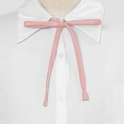 Allegra K Accessories Solid Color Bowtie Bowknot For Women Men Self Tie Bow Ties Adjustable