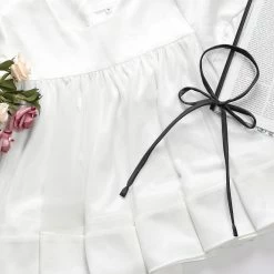 Allegra K Accessories Solid Color Bowtie Bowknot For Women Men Self Tie Bow Ties Adjustable