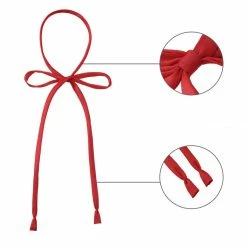 Allegra K Accessories Solid Color Bowtie Bowknot For Women Men Self Tie Bow Ties Adjustable