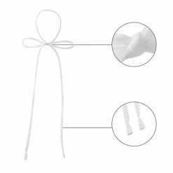 Allegra K Accessories Solid Color Bowtie Bowknot For Women Men Self Tie Bow Ties Adjustable