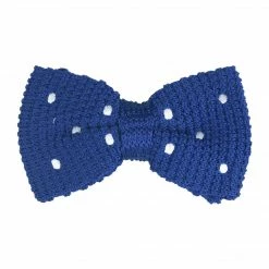 Allegra K Men's Pre-tied Polka Dots Bowties Adjustable Strap Knitted Bow Tie Accessories