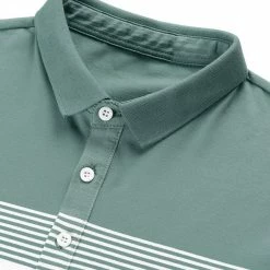 Allegra K Men's Tees Summer Regular Fit Color Block Striped Short Sleeve Golf Polo Shirts 16 Allegra K Men's Tees Summer Regular Fit Color Block Striped Short Sleeve Golf Polo Shirts