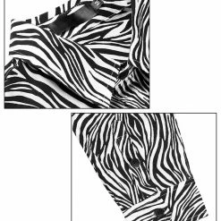 Allegra K Tops Men Vintage Leopard Print Button Down Long Sleeve Cotton Casual Shirt