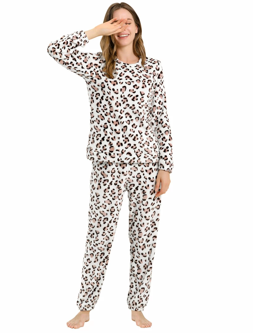 Allegra K Winter Flannel Pajama Sets For Women Cute Printed Long Sleeve Nightwear Top And Pants Loungewear Soft Sleepwears 46 Allegra K Winter Flannel Pajama Sets For Women Cute Printed Long Sleeve Nightwear Top And Pants Loungewear Soft Sleepwears