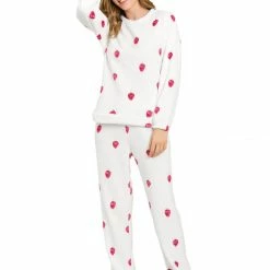 Allegra K Winter Flannel Pajama Sets For Women Cute Printed Long Sleeve Nightwear Top And Pants Loungewear Soft Sleepwears 106 Allegra K Winter Flannel Pajama Sets For Women Cute Printed Long Sleeve Nightwear Top And Pants Loungewear Soft Sleepwears