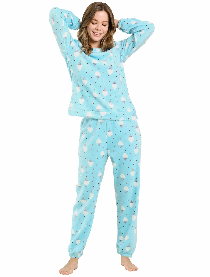Allegra K Winter Flannel Pajama Sets For Women Cute Printed Long Sleeve Nightwear Top And Pants Loungewear Soft Sleepwears 40 Allegra K Winter Flannel Pajama Sets For Women Cute Printed Long Sleeve Nightwear Top And Pants Loungewear Soft Sleepwears