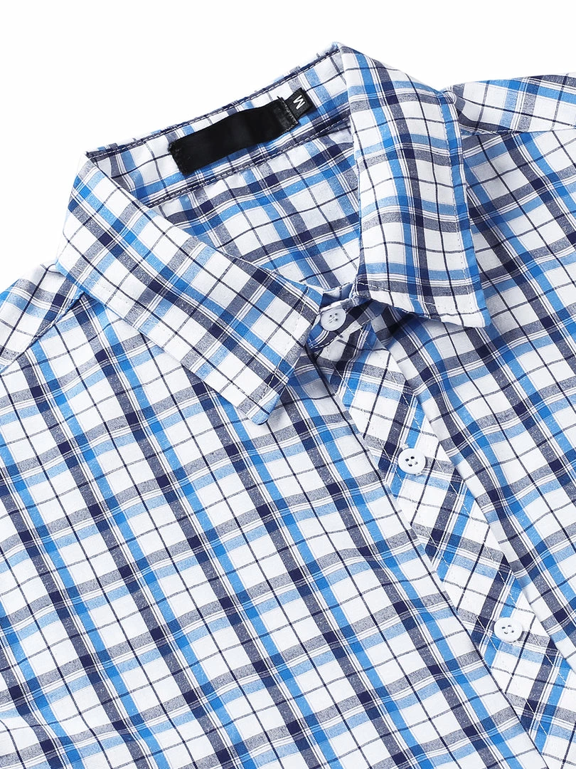 Allegra K Men's Check Shirts Long Sleeve Button Down Casual Western Plaid Shirt 26 Allegra K Men's Check Shirts Long Sleeve Button Down Casual Western Plaid Shirt