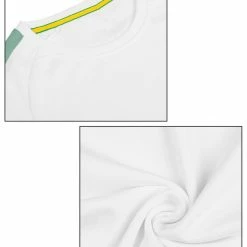 Allegra K Men's Color Block Sweatshirt Crew Neck Long Sleeves Pullover Jumper T-Shirt