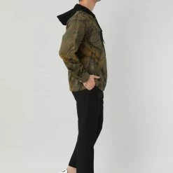 Allegra K Men's Printed Jacket Zip Up Lightweight Long Sleeves Hoodie Outerwear 21 Allegra K Men's Printed Jacket Zip Up Lightweight Long Sleeves Hoodie Outerwear