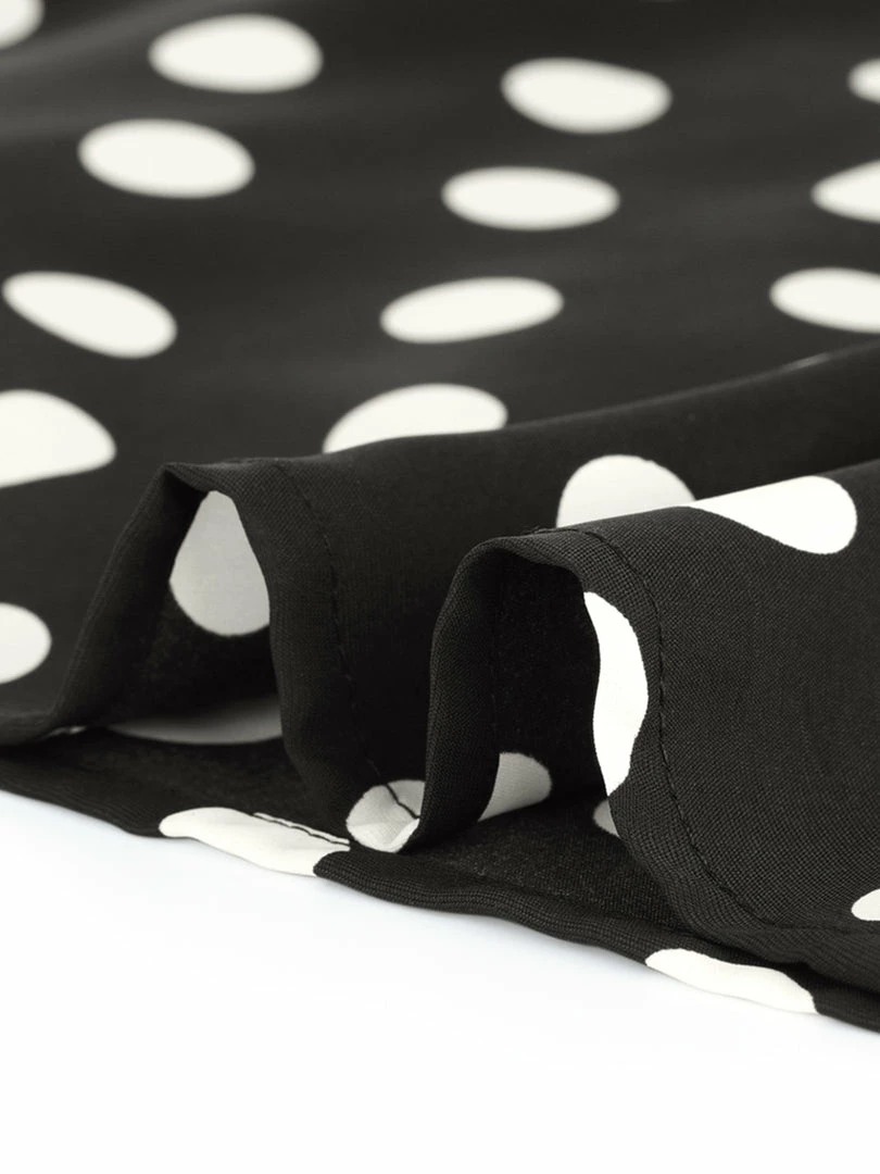 Allegra K Women's Polka Dots Pinafore Overall Dress Vintage Flared Suspender Skirts 9 Allegra K Women's Polka Dots Pinafore Overall Dress Vintage Flared Suspender Skirts