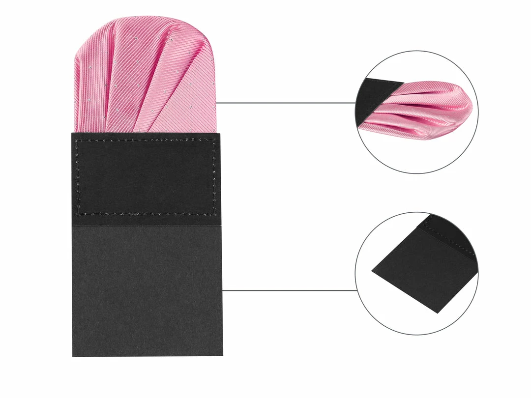 Allegra K Pre-Folded Polka Dots Round Stain Pocket Squares On Card For Men Suit Accessories 25 Allegra K Pre-Folded Polka Dots Round Stain Pocket Squares On Card For Men Suit Accessories