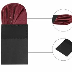 Allegra K Pre-Folded Polka Dots Round Stain Pocket Squares On Card For Men Suit Accessories 33 Allegra K Pre-Folded Polka Dots Round Stain Pocket Squares On Card For Men Suit Accessories