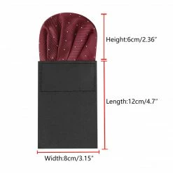 Allegra K Pre-Folded Polka Dots Round Stain Pocket Squares On Card For Men Suit Accessories 34 Allegra K Pre-Folded Polka Dots Round Stain Pocket Squares On Card For Men Suit Accessories