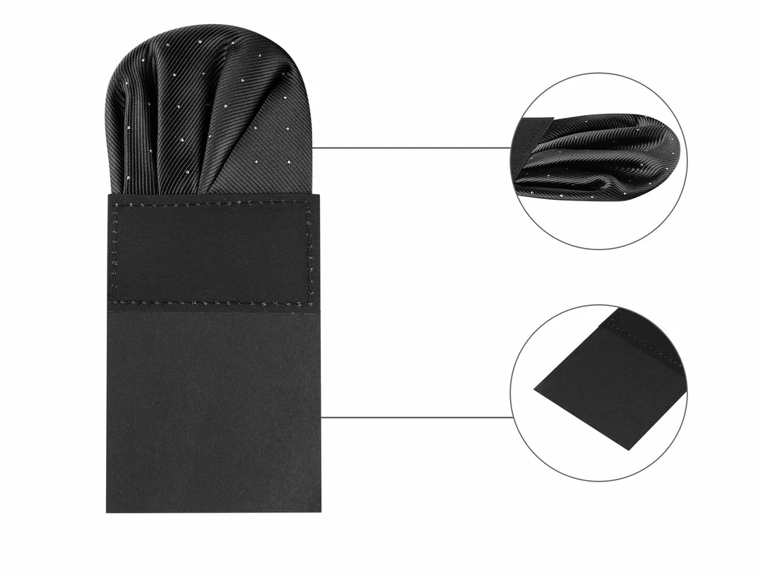 Allegra K Pre-Folded Polka Dots Round Stain Pocket Squares On Card For Men Suit Accessories 21 Allegra K Pre-Folded Polka Dots Round Stain Pocket Squares On Card For Men Suit Accessories