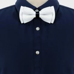 Allegra K Formal Solid Adjustable Straps Pre-Tied Bow Ties For Women Men Bowties Accessories 90 Allegra K Formal Solid Adjustable Straps Pre-Tied Bow Ties For Women Men Bowties Accessories