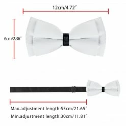 Allegra K Formal Solid Adjustable Straps Pre-Tied Bow Ties For Women Men Bowties Accessories 92 Allegra K Formal Solid Adjustable Straps Pre-Tied Bow Ties For Women Men Bowties Accessories
