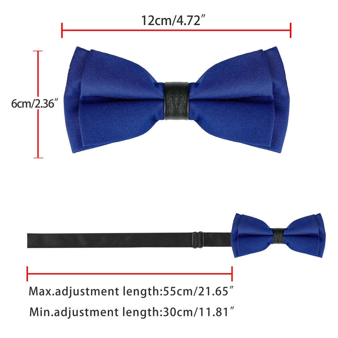 Allegra K Formal Solid Adjustable Straps Pre-Tied Bow Ties For Women Men Bowties Accessories 27 Allegra K Formal Solid Adjustable Straps Pre-Tied Bow Ties For Women Men Bowties Accessories