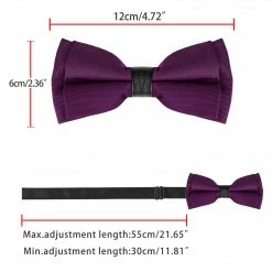 Allegra K Formal Solid Adjustable Straps Pre-Tied Bow Ties For Women Men Bowties Accessories 67 Allegra K Formal Solid Adjustable Straps Pre-Tied Bow Ties For Women Men Bowties Accessories