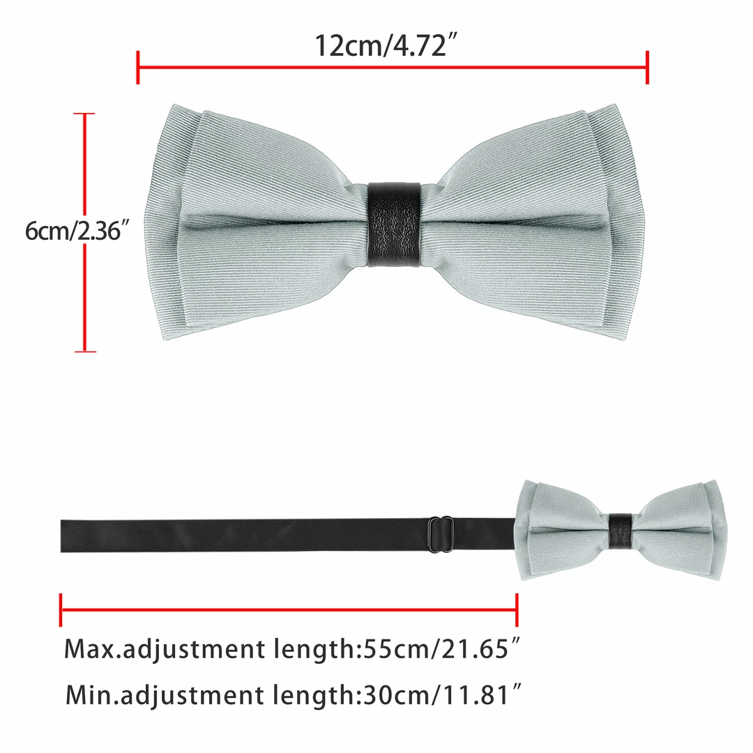 Allegra K Formal Solid Adjustable Straps Pre-Tied Bow Ties For Women Men Bowties Accessories 32 Allegra K Formal Solid Adjustable Straps Pre-Tied Bow Ties For Women Men Bowties Accessories