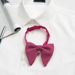 Allegra K Accessories Solid Pre-tied Bow Ties For Women Men Formal Party Prom Bowties Velvet