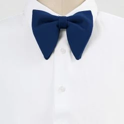 Allegra K Accessories Solid Pre-tied Bow Ties For Women Men Formal Party Prom Bowties Velvet