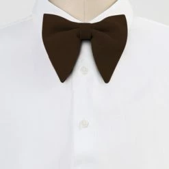 Allegra K Accessories Solid Pre-tied Bow Ties For Women Men Formal Party Prom Bowties Velvet