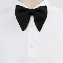 Allegra K Accessories Solid Pre-tied Bow Ties For Women Men Formal Party Prom Bowties Velvet