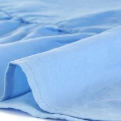 Allegra K Women's Cotton Button Down Shirt Dress Ruffle Collar Neck Belted Hem Short Sleeve Casual Above Knee Shirtdress