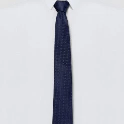 Allegra K Formal Ties Self Tie Business Dotted Necktie For Men