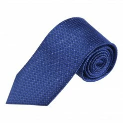 Allegra K Classic Solid Grid Patterned Necktie Formal Dress Neckwear Business Check Ties For Men