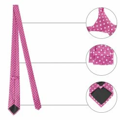 Allegra K Classic Polka Dots Formal Casual Ties Wedding Dotted Self Tie Business Suits Necktie For Men 76 Allegra K Classic Polka Dots Formal Casual Ties Wedding Dotted Self Tie Business Suits Necktie For Men