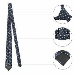 Allegra K Classic Polka Dots Formal Casual Ties Wedding Dotted Self Tie Business Suits Necktie For Men 56 Allegra K Classic Polka Dots Formal Casual Ties Wedding Dotted Self Tie Business Suits Necktie For Men