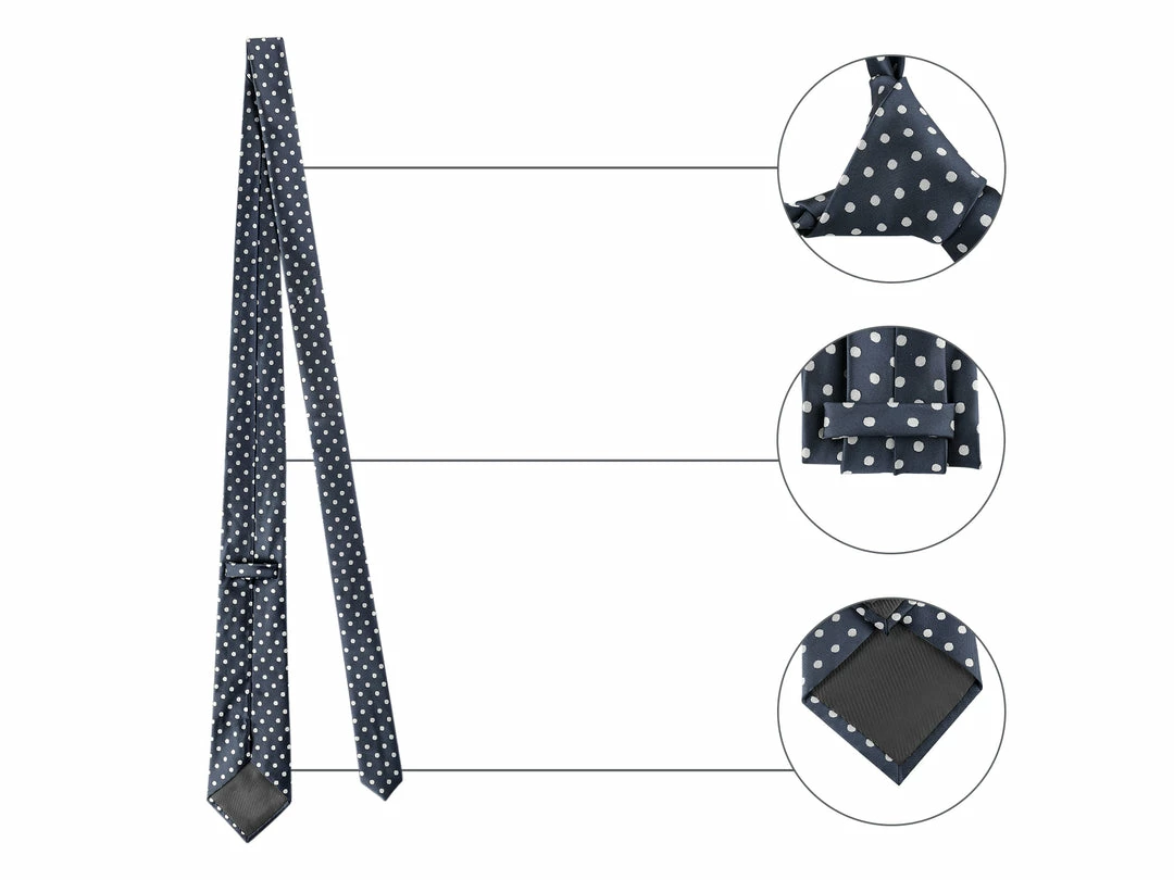 Allegra K Classic Polka Dots Formal Casual Ties Wedding Dotted Self Tie Business Suits Necktie For Men 11 Allegra K Classic Polka Dots Formal Casual Ties Wedding Dotted Self Tie Business Suits Necktie For Men
