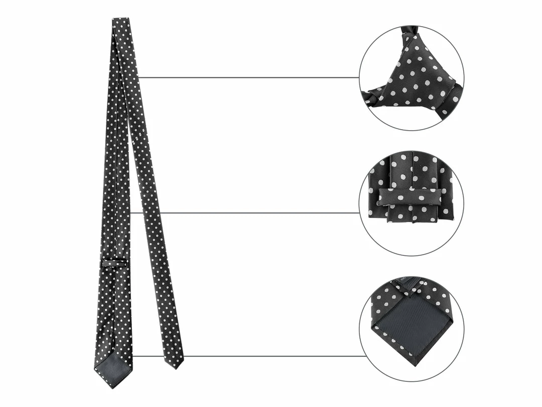 Allegra K Classic Polka Dots Formal Casual Ties Wedding Dotted Self Tie Business Suits Necktie For Men 41 Allegra K Classic Polka Dots Formal Casual Ties Wedding Dotted Self Tie Business Suits Necktie For Men