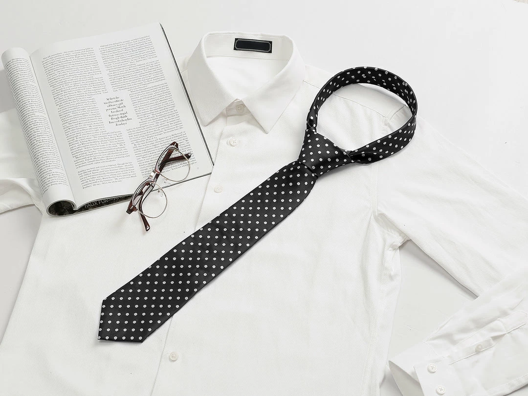 Allegra K Classic Polka Dots Formal Casual Ties Wedding Dotted Self Tie Business Suits Necktie For Men 43 Allegra K Classic Polka Dots Formal Casual Ties Wedding Dotted Self Tie Business Suits Necktie For Men