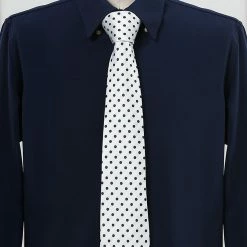 Allegra K Classic Polka Dots Formal Casual Ties Wedding Dotted Self Tie Business Suits Necktie For Men 80 Allegra K Classic Polka Dots Formal Casual Ties Wedding Dotted Self Tie Business Suits Necktie For Men