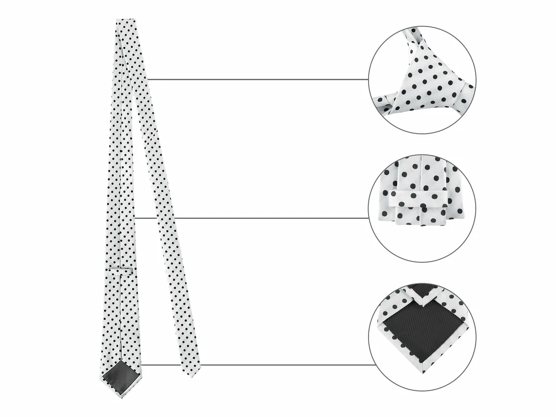 Allegra K Classic Polka Dots Formal Casual Ties Wedding Dotted Self Tie Business Suits Necktie For Men 36 Allegra K Classic Polka Dots Formal Casual Ties Wedding Dotted Self Tie Business Suits Necktie For Men