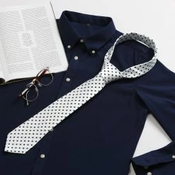 Allegra K Classic Polka Dots Formal Casual Ties Wedding Dotted Self Tie Business Suits Necktie For Men 83 Allegra K Classic Polka Dots Formal Casual Ties Wedding Dotted Self Tie Business Suits Necktie For Men