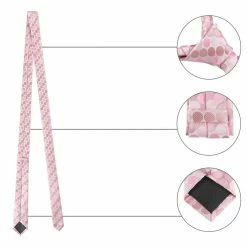 Allegra K Accessories Fashion Polka Dots Formal Casual Narrow Slim Ties Self Tie Business Necktie For Men