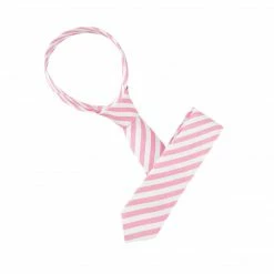 Allegra K Accessories Linen Stripe Pattern Formal Casual Ties Skinny Self Tie Business Necktie For Men